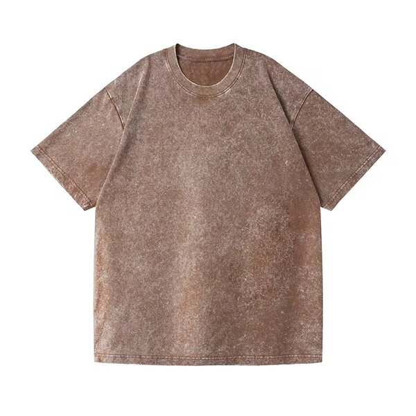 T-shirt marron vintage