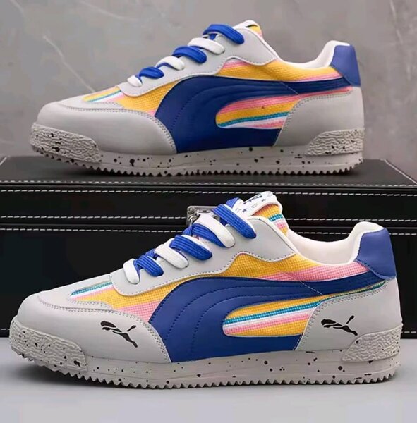 Baskets colorées tendance pour homme