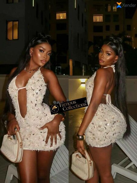 Robe de soirée glamour