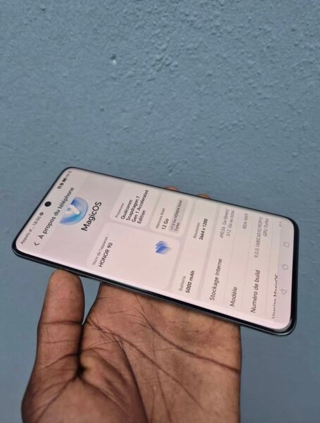 Smartphone moderne haute technologie