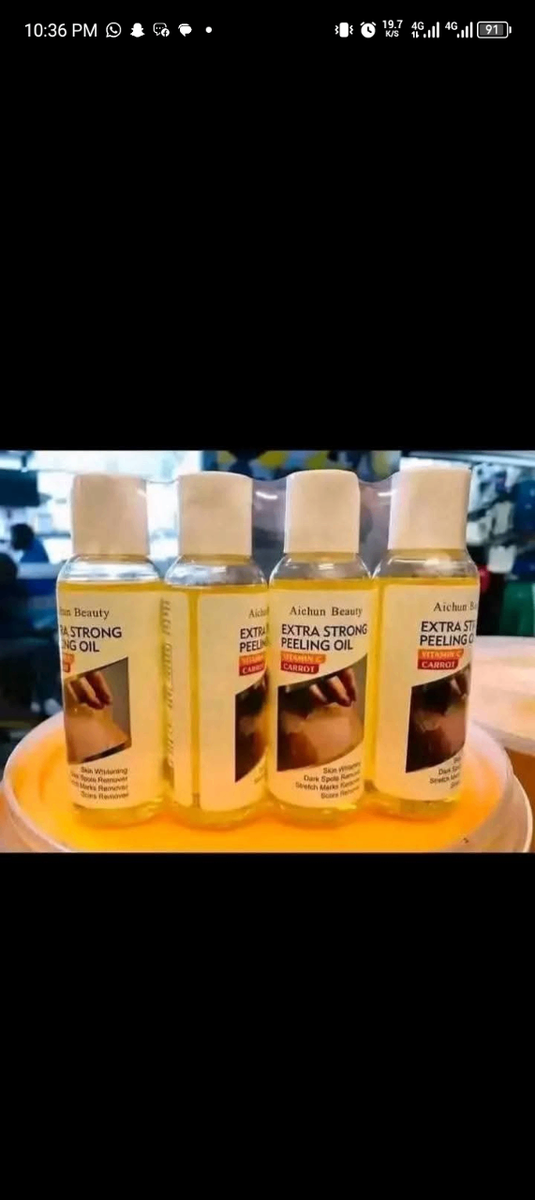 Extra strong peeling oil