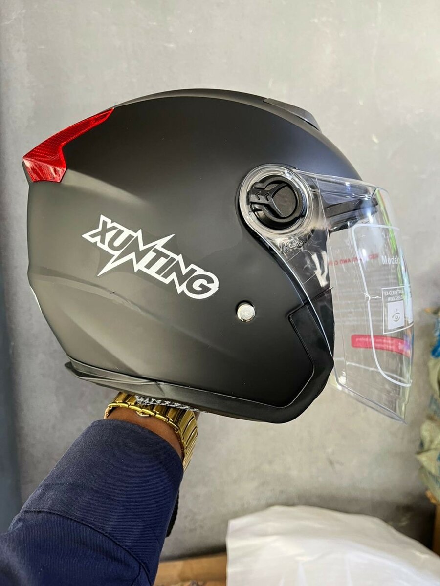 Casque Xunting Moto Noir
