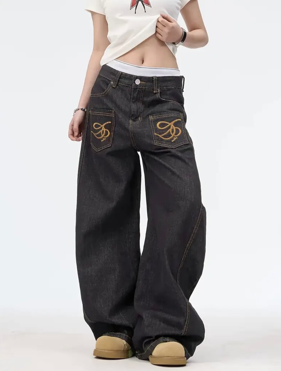 Jeans évasés style vintage