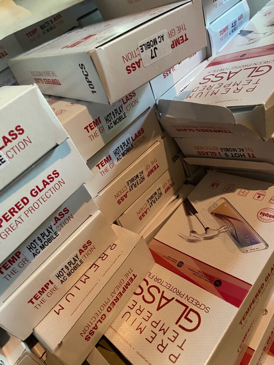 Tempered glass protectors order k50 box 10pcs