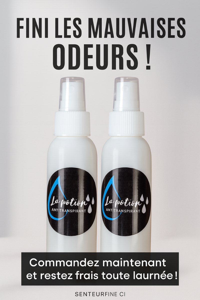 2 DéoPotions naturelles - 60ml