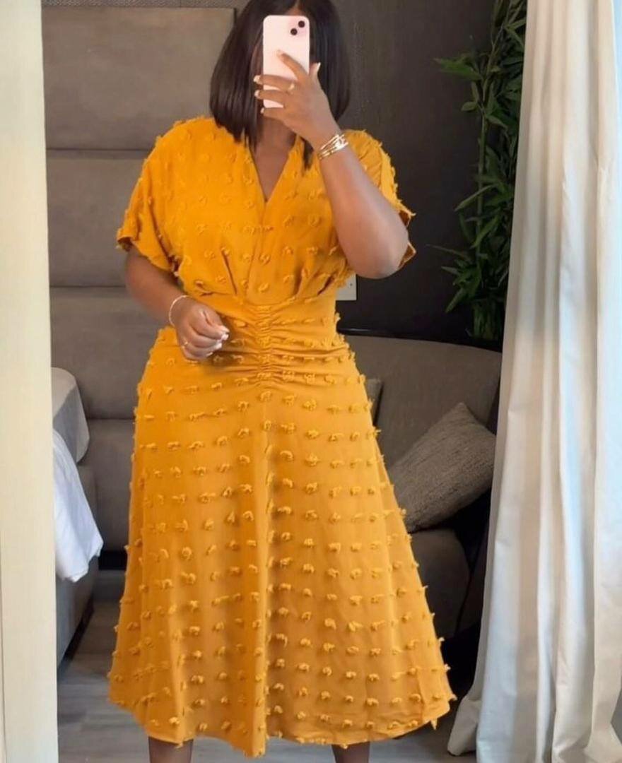 Robe mi-longue élégante