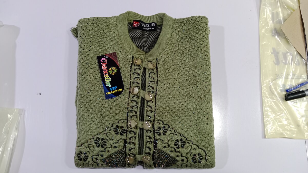 Ladies lakra Jersi in round shape