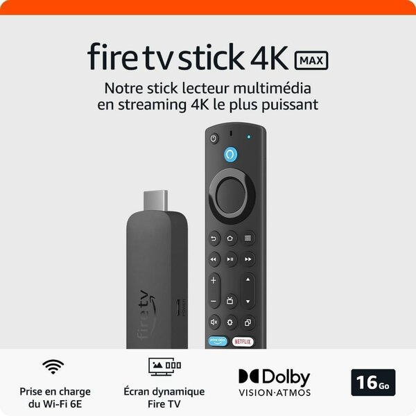 Fire TV Stick 4K Max Wi-Fi 6E