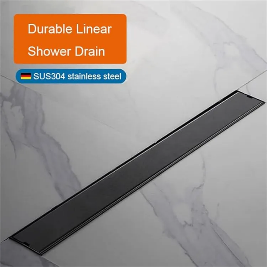 Linear tile insert floor drain