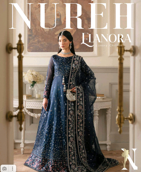 Nureh Introducing ELANORA - Unstitched: The Pinnacle of Luxury Fashion