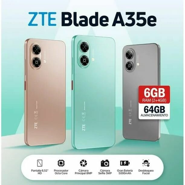 ZTE Blade A35e Smartphone 6GB