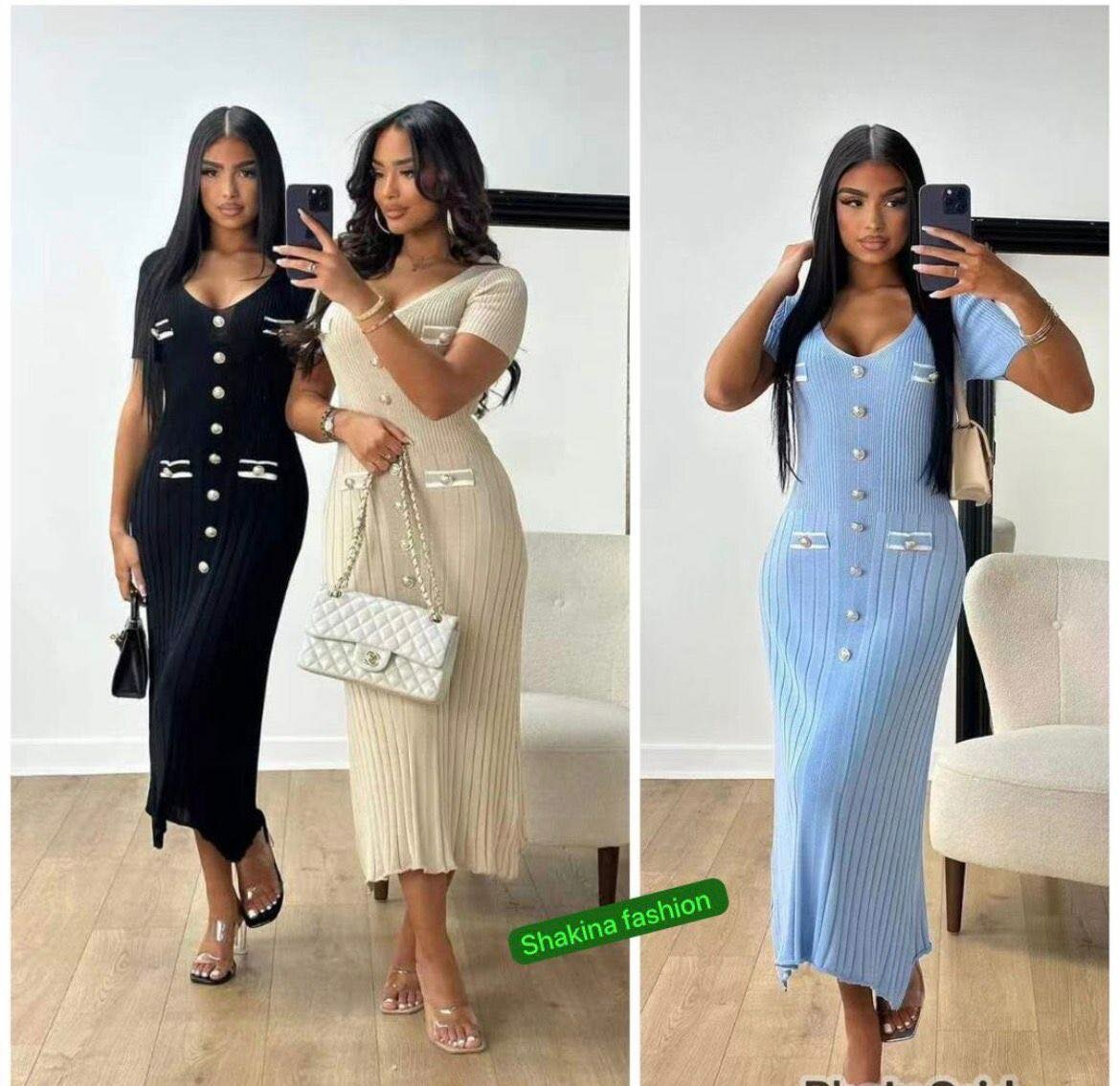 Robe Longue Élégante Femme