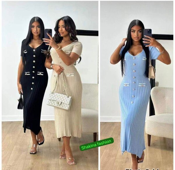 Robe Longue Élégante Femme