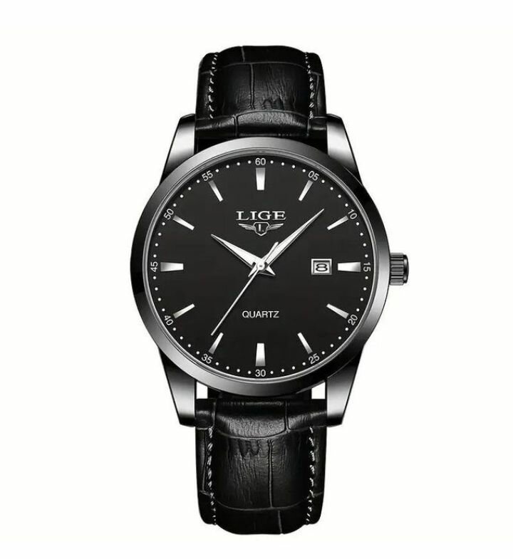Lige 2024 Men'S Quartz Watch