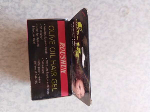Olive oil hair gel
