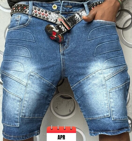 Bermuda en jean style urbain