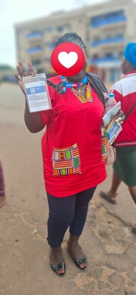 Haut africain colorée