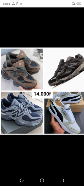 Chaussures de sport tendance