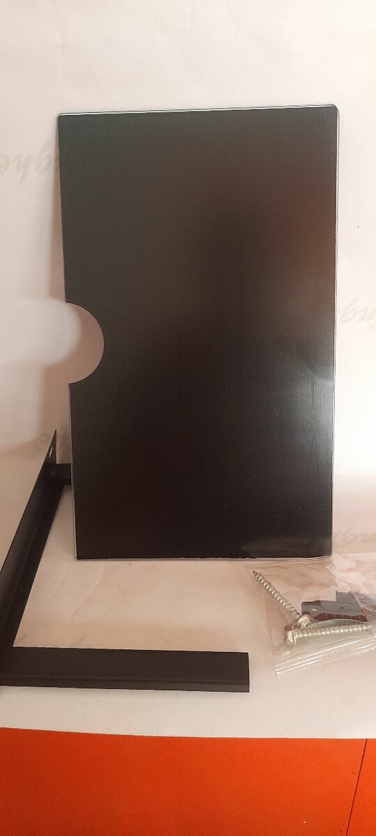 Tablette murale pliante noire