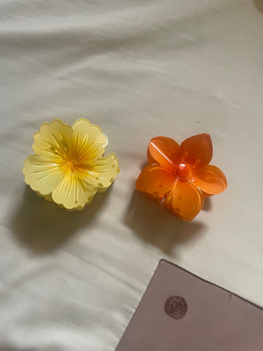 Pinces à cheveux fleurs