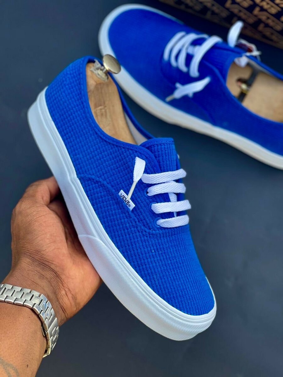 Baskets Vans bleues unisexes
