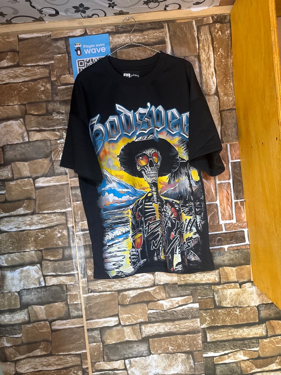 T-shirt graphique décontracté