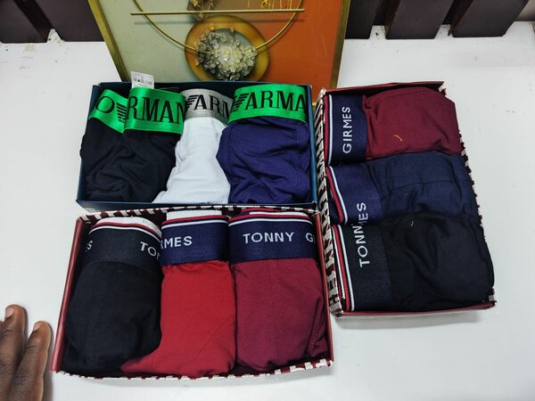 Boxers en coton pour hommes