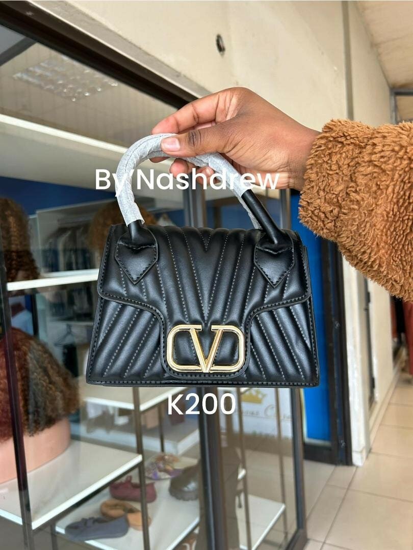 Women's small black handbag