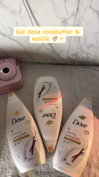 dove bath