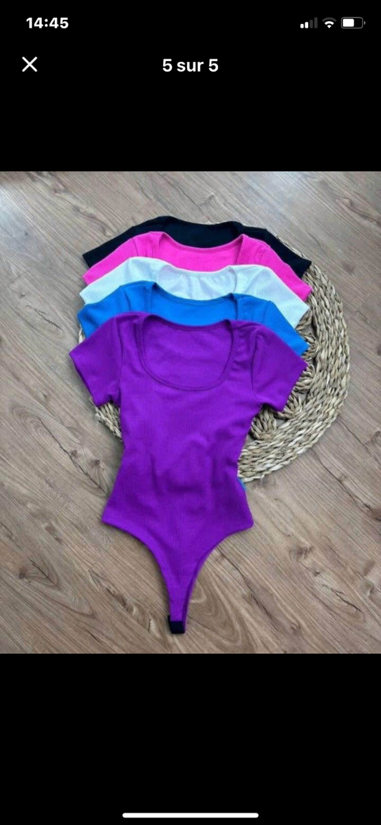 Body en coton pour femmes