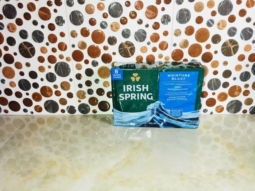 Irish Spring Moisture Blast 8 bar soap