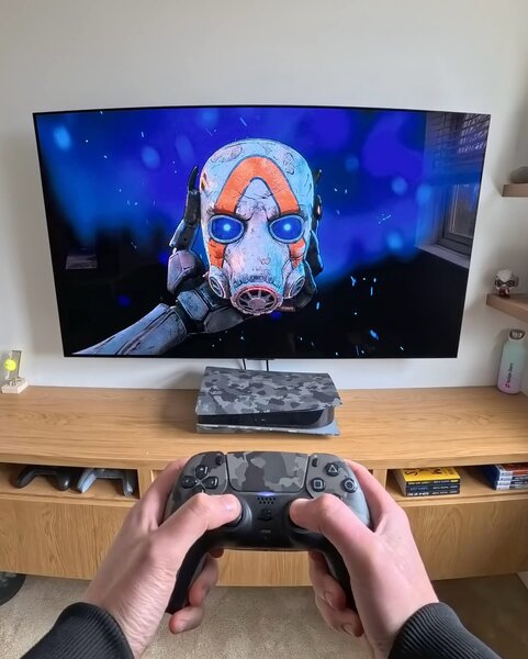 Console de jeu moderne intuitive