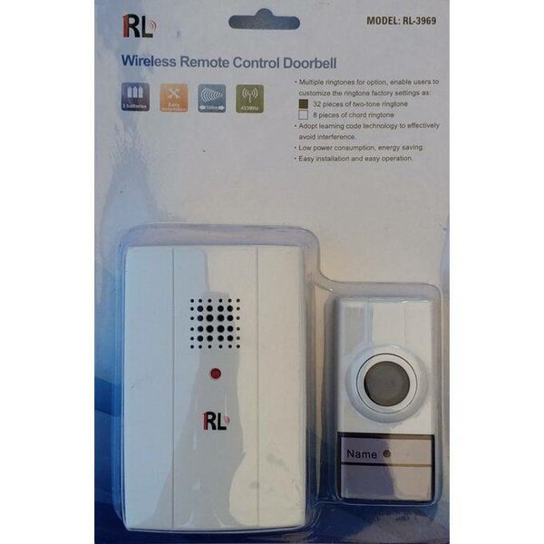 Sonnette sans fil avec télécommande