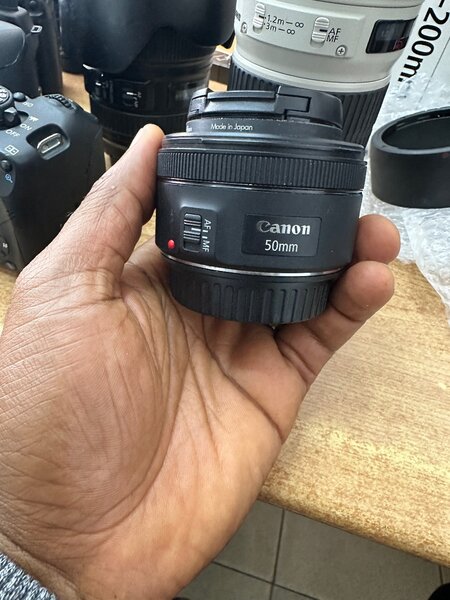 Objectif Canon EF 50mm f/1.8