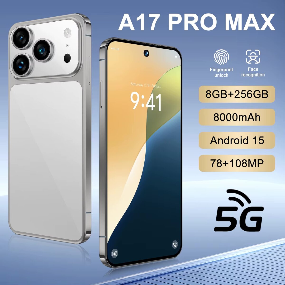 A17 Pro Max Smartphone 5G