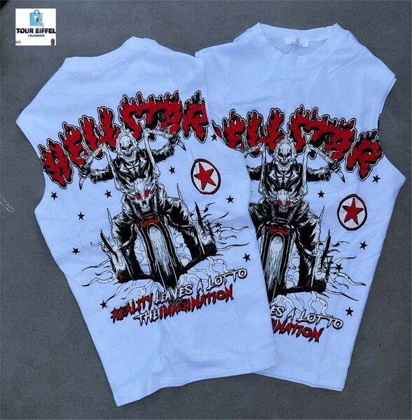 T-shirt sans manches biker
