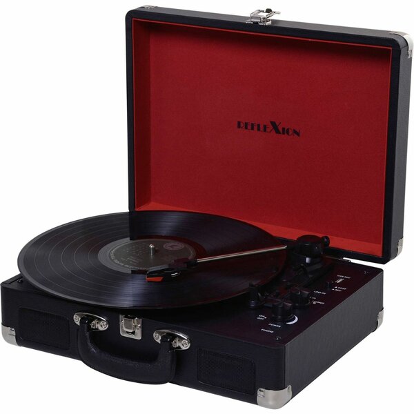 Turntable player with Bluetooth, USB and inbuilt speakers