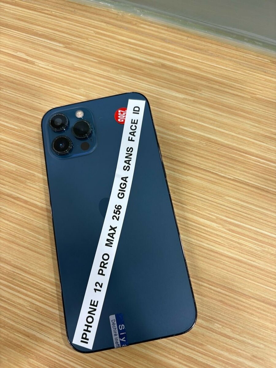 *IPHONE 12 PRO MAX 256G SANS FACE ID prix: 175.000f
