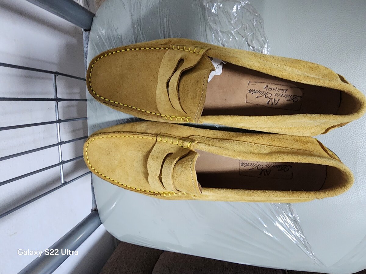 Mocassins en daim élégants