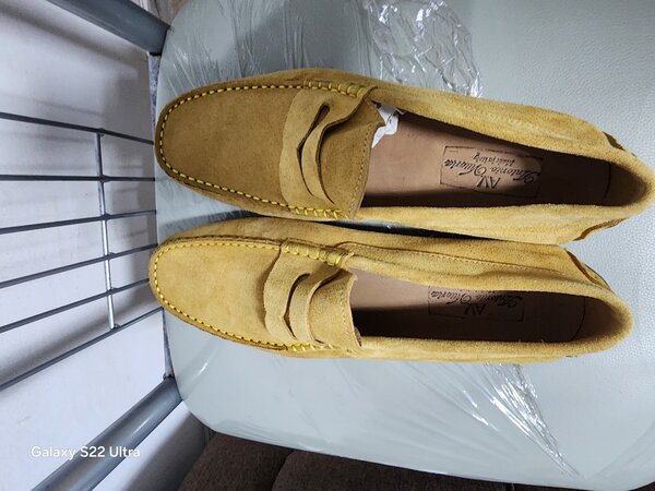 Mocassins en daim élégants