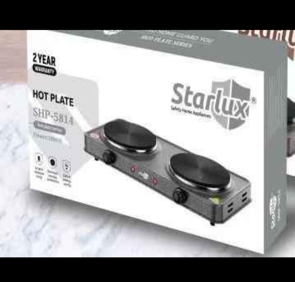 Starlux Electric stove Double plate