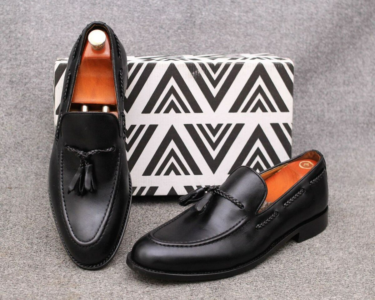 Mocassins en cuir élégants