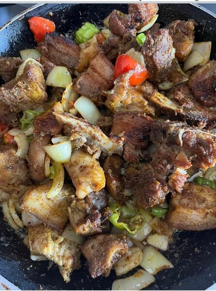 Plat de porc