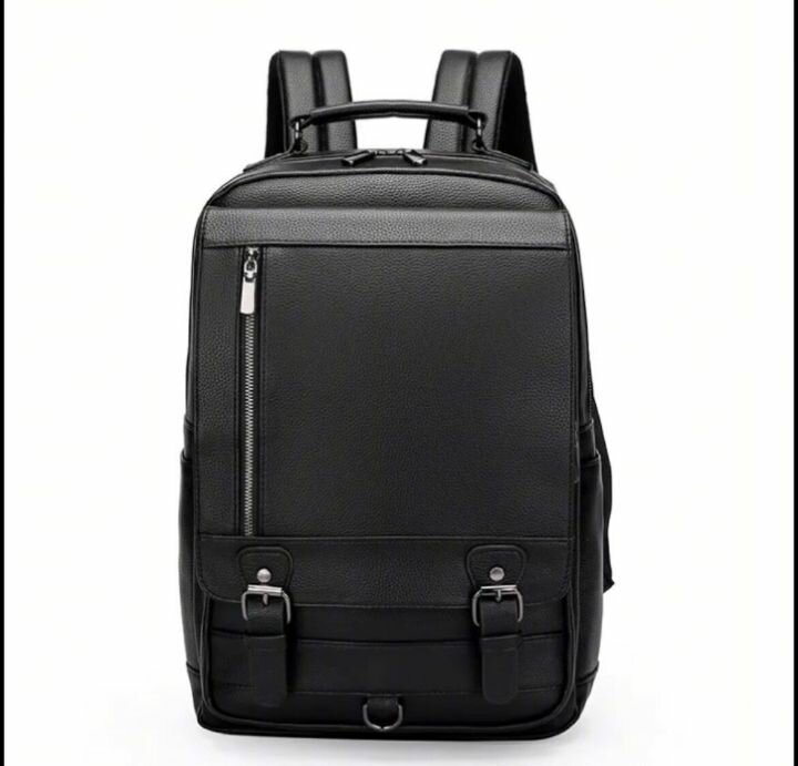 Sac à dos en cuir élégant