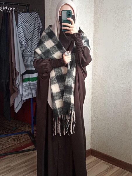 Шарф шерстяной из 100% шерсти