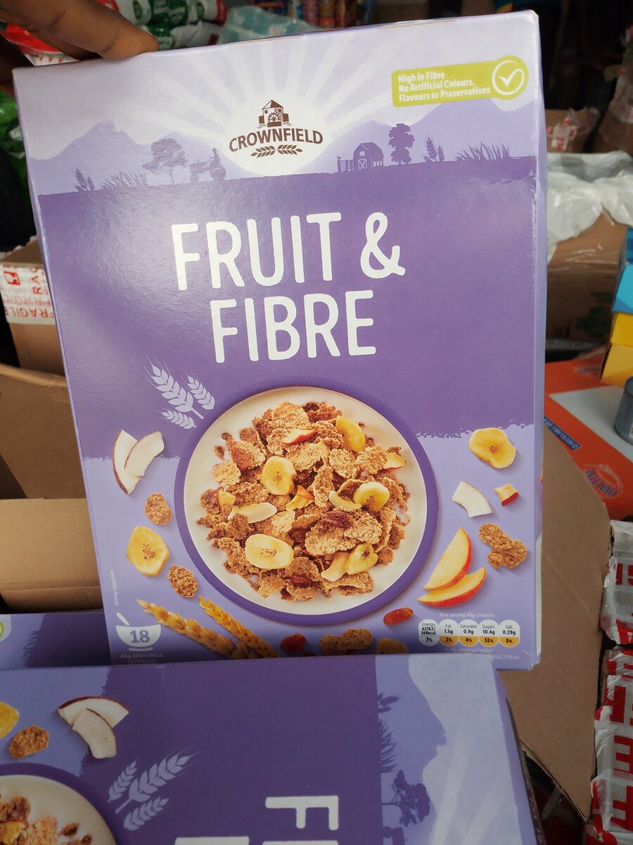 Crown field&Asda fruit and fiber