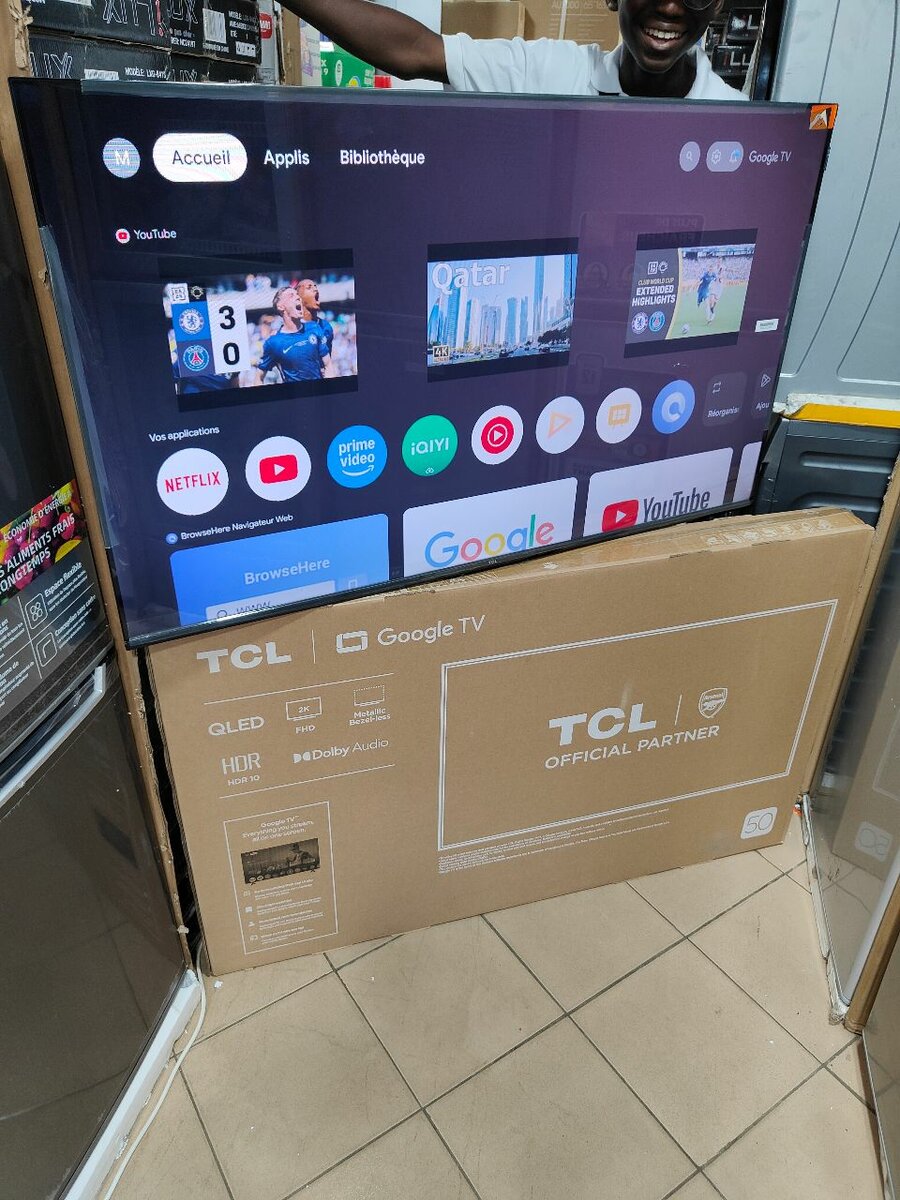 TCL 50" QLED Google TV