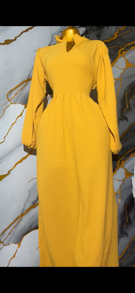 Robe Élégante à Manches Longues