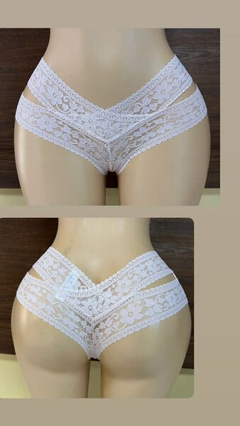Slip dentelle pour femme
