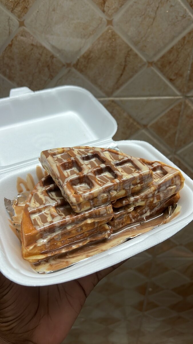 Gaufres au Nutella el mojerne